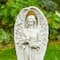 Glitzhome® 20.5" Standing Archangel Garden Statue